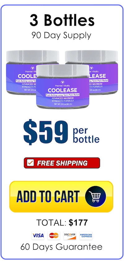 CoolEase™ 3 bottles pricing